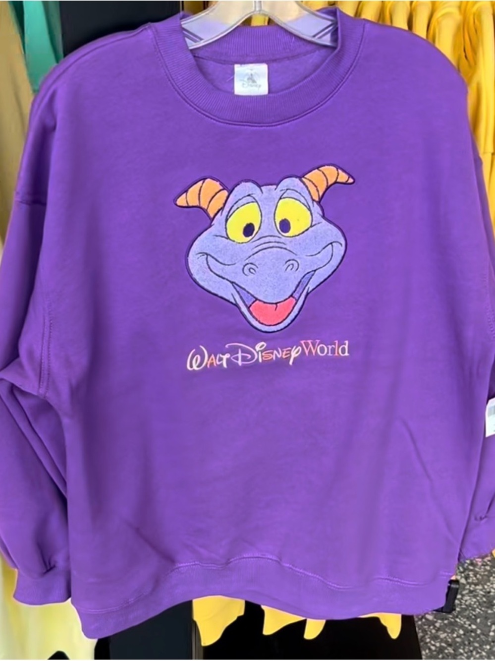 2026 Walt Disney World Parks 2026 Figment Sweatshirt Purple Pullover